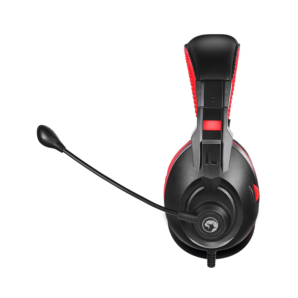 Marvo headset wired gaming h8321s stereo, 3.5 mm